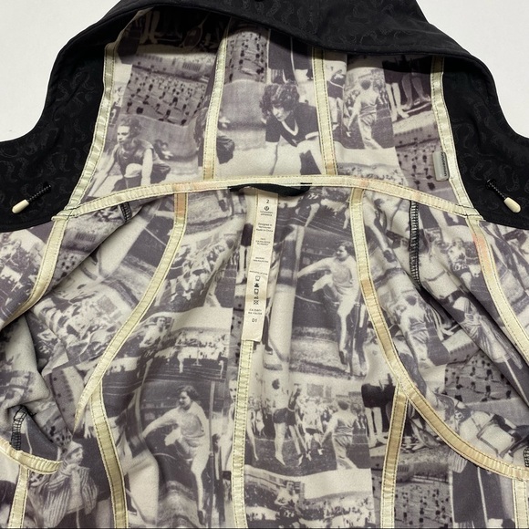 Lululemon Apres Yoga Rain Insignia Jacket Sz 2 - Picture 14 of 14